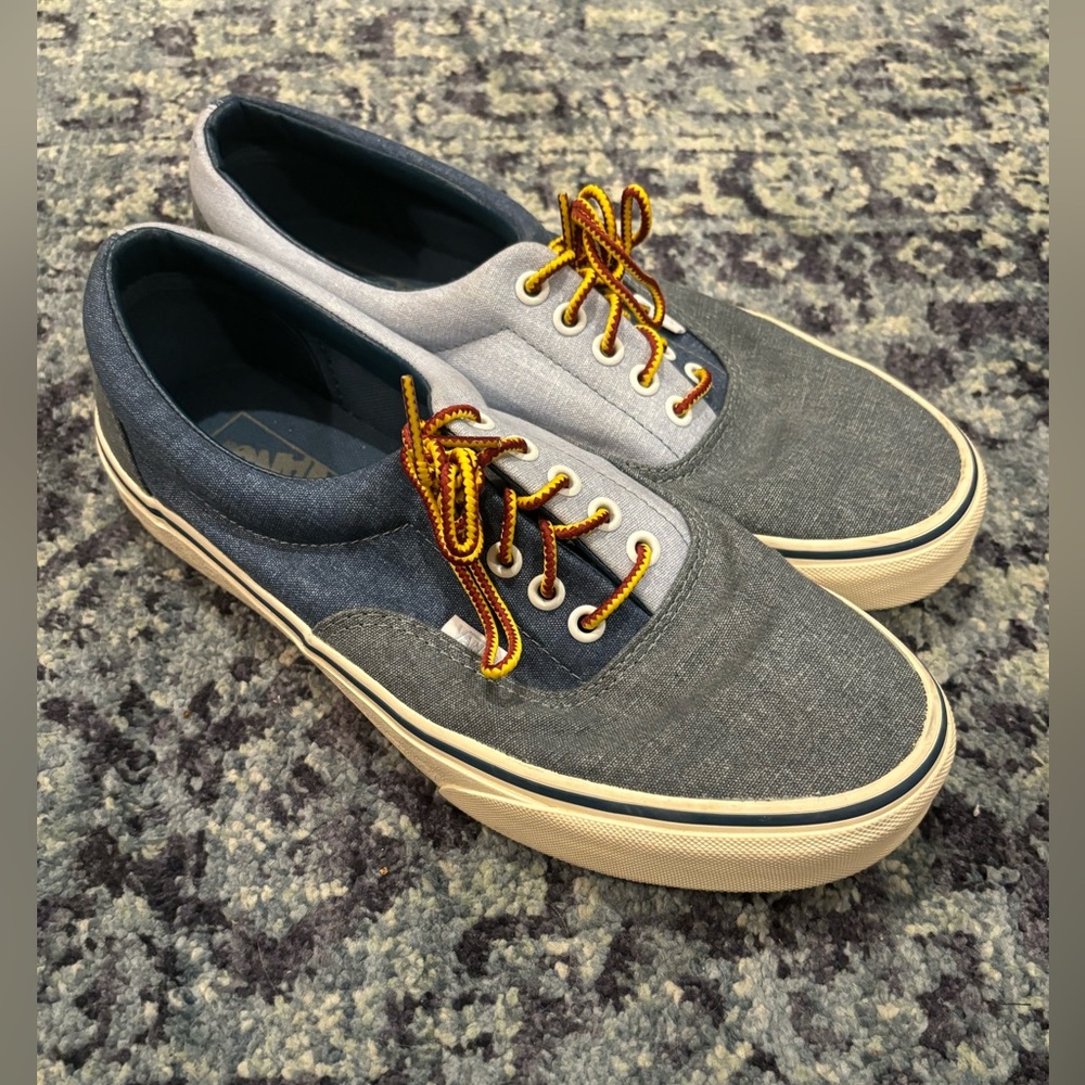 NWOT J.Crew X Vans Chambray Colorblock Sneaker - Rare